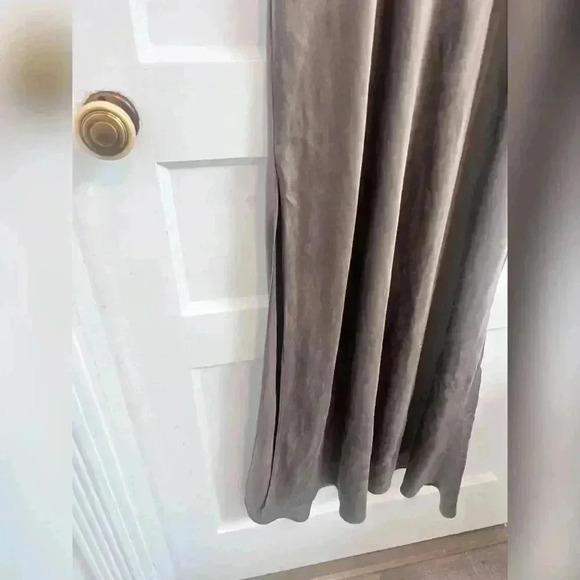 Victoria Secret 100% Silk Purple Dress With Slit - Picture 3 of 5